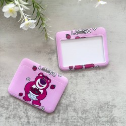 Card Holder Cartoon Horizontal - Pink Lotso