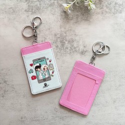 Card Holder Vertical I am Nurse