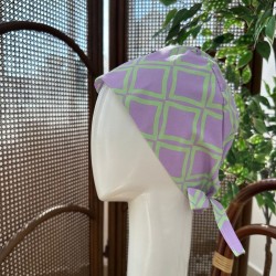 SCRUB CAP - LAVENDER GREEN