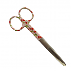 Dressing Scissor Blunt/Sharp RED APPLE