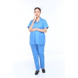 MATERNITY SHORT SLEEVE SISTER UNIFORM - TOP ONLY (BAJU SAHAJA)