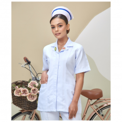 SHORT SLEEVE NURSE TOP - (BAJU SAHAJA)