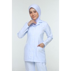 FEMALE PEMBANTU PERAWATAN KESIHATAN TOP - (BAJU SAHAJA)