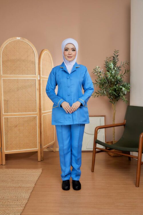 UNIFORM SISTER JURUTERAPI PERGIGIAN (ONE SET TOP & PANT)
