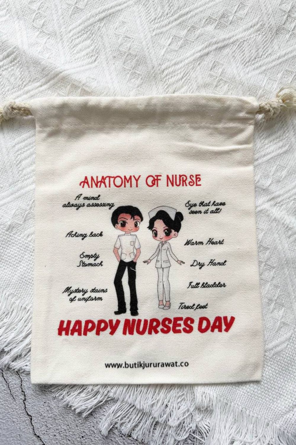NURSES DAY DRAWSTRING BAG - NEW EDITION