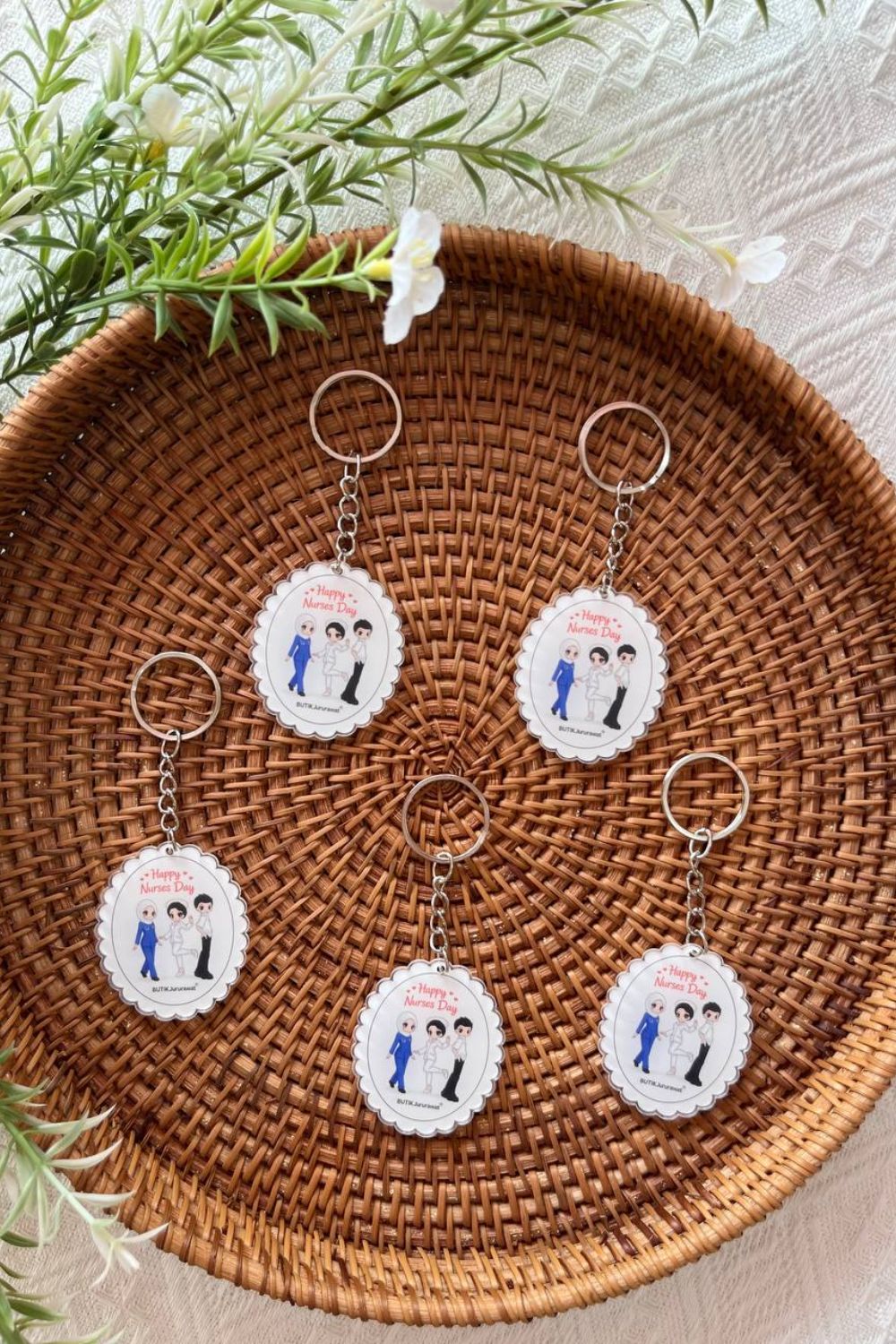 Keychain Happy Nurses Day - New Edition