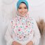 Tudung Sarung Mia Turquoise Petunia 