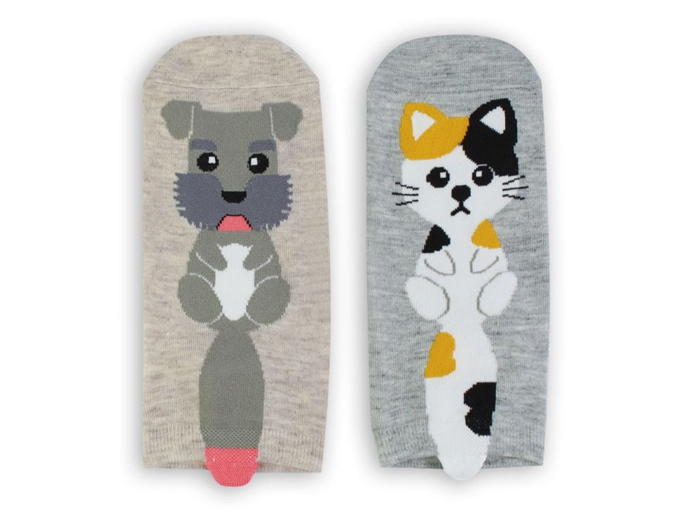 COTTON COMFORT CARTOON ANKLE SOCKS - CUTE ANIMAL