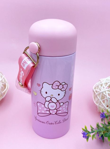 Mini Flask Hello Kitty Ribbon