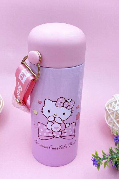 Mini Flask Hello Kitty Ribbon