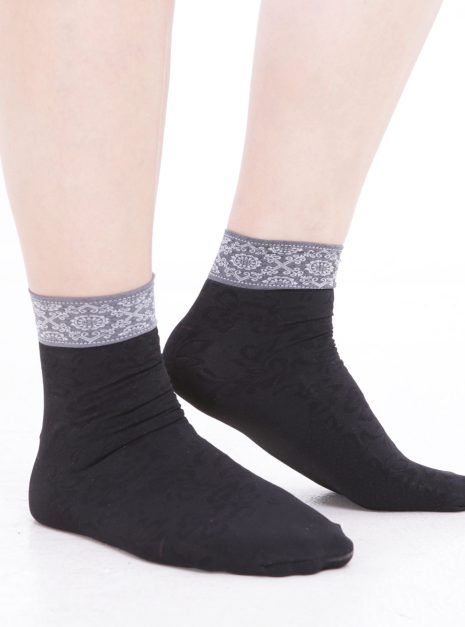 Comfy Nurse Sock x 3 Sets - Black