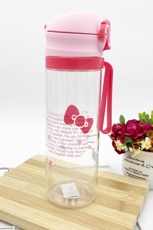PINK HELLO KITTY WATER TUMBLER