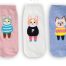 COTTON COMFORT CARTOON ANKLE SOCKS - CUTE CAT