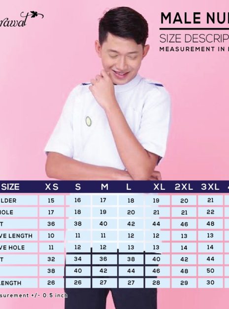 MALE NURSE UNIFORM - CLEARANCE