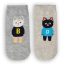 COTTON COMFORT CARTOON ANKLE SOCKS - CUTE CAT