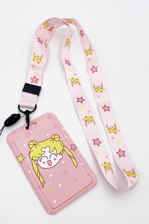 CARD HOLDER & LANYARD SET SAILOR MOON