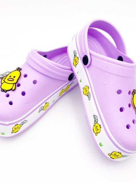 SCRUB SHOE - DUCK PURPLE