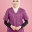 Tudung Soft Awning Half Scuba Plain - Cream