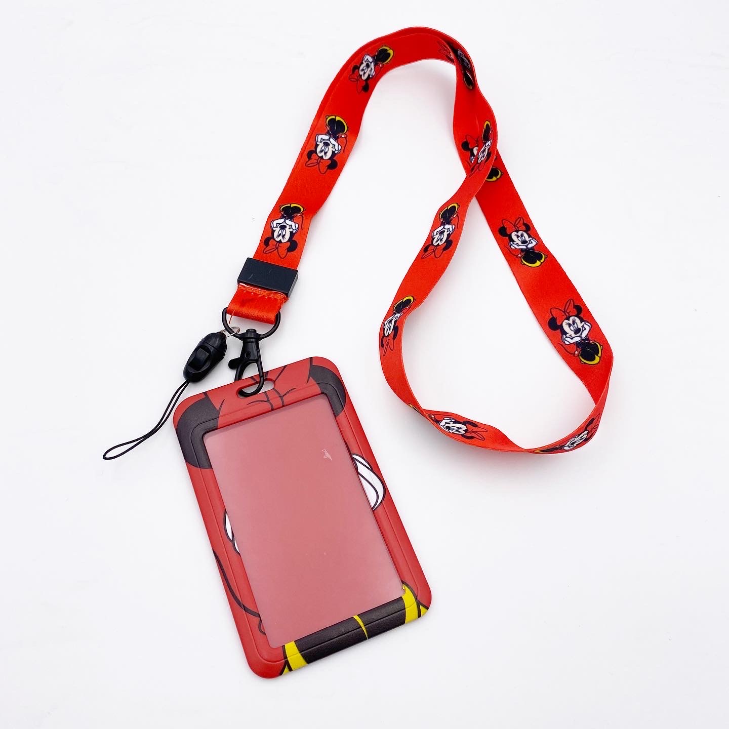 CARD HOLDER & LANYARD SET MINNIE MOUSE