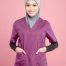 Tudung Soft Awning Half Scuba Plain - Grey