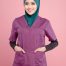 Tudung Soft Awning Half Scuba Plain - Dark Green