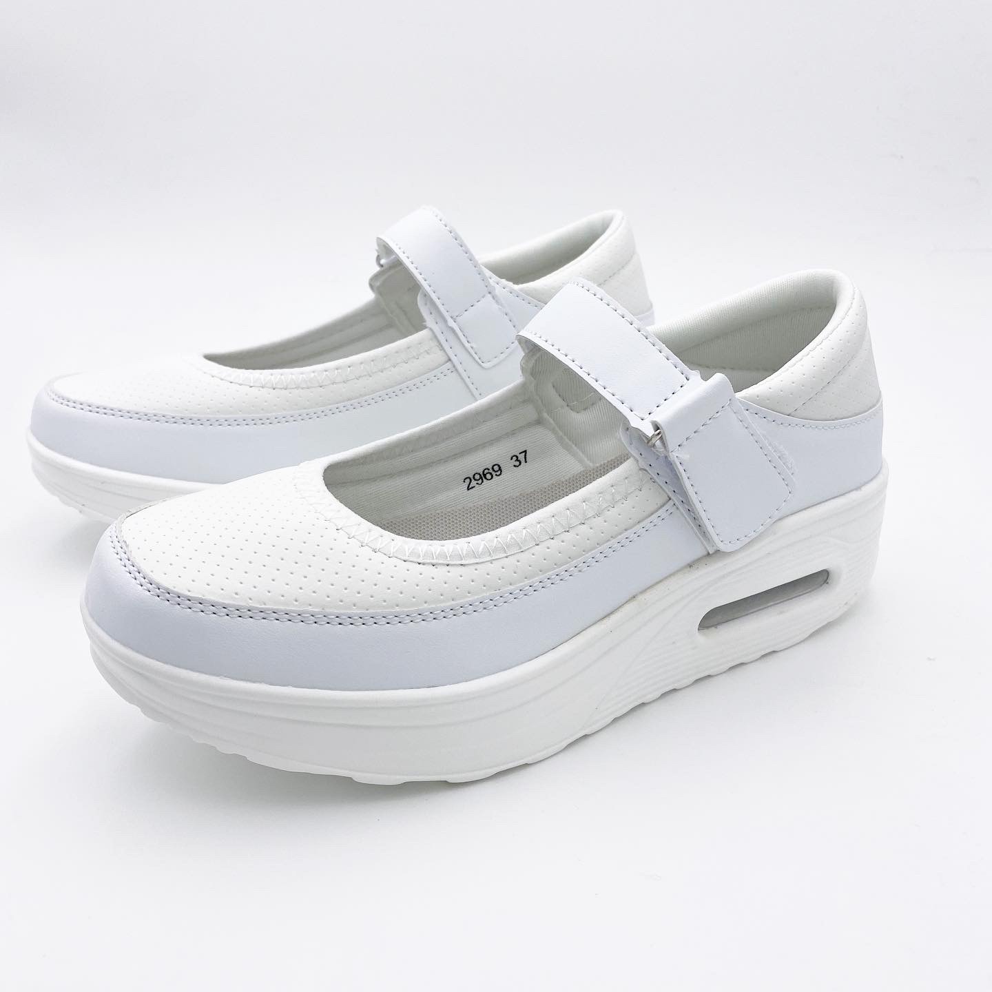 Nurse Shoes Comfy Mary Jane White - 2969
