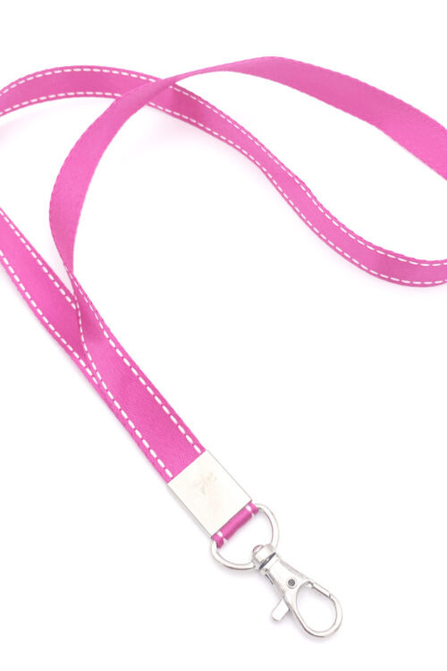 Lanyard Plain - Dark Pink