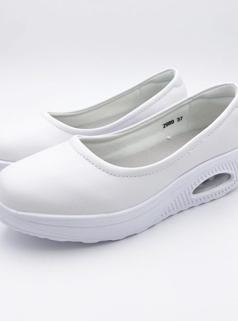 Nurse Shoes Comfy Elegant White - 2989