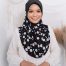 Tudung Sarung Mia Black Sakura