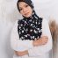 Tudung Sarung Mia Black Sakura