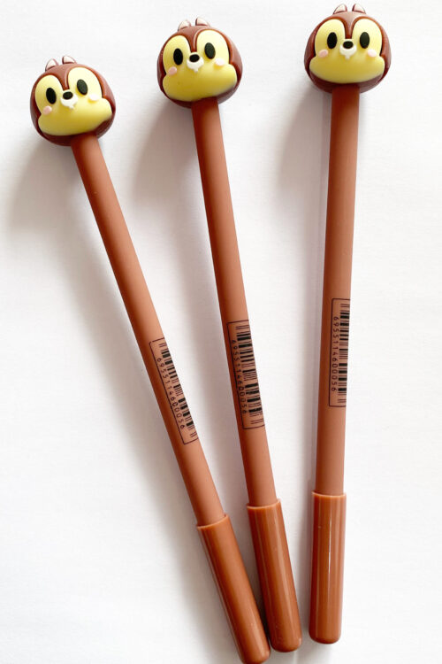 PEN SET OF 4 - CHIPMUNKS