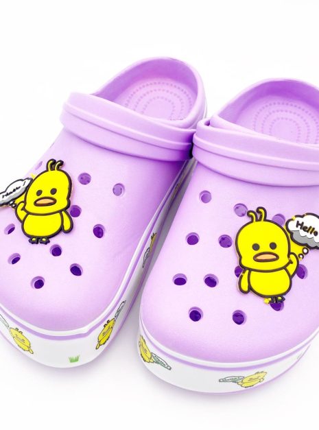 SCRUB SHOE - DUCK PURPLE
