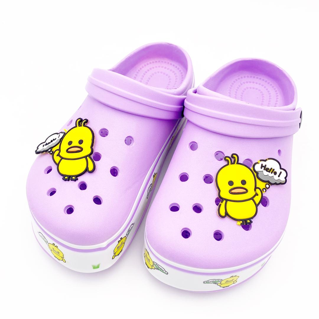 SCRUB SHOE - DUCK PURPLE