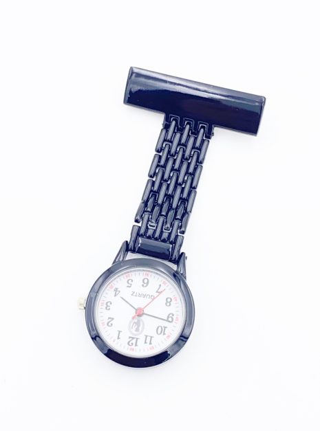 Pin Watch Elegant Full Colour Black 