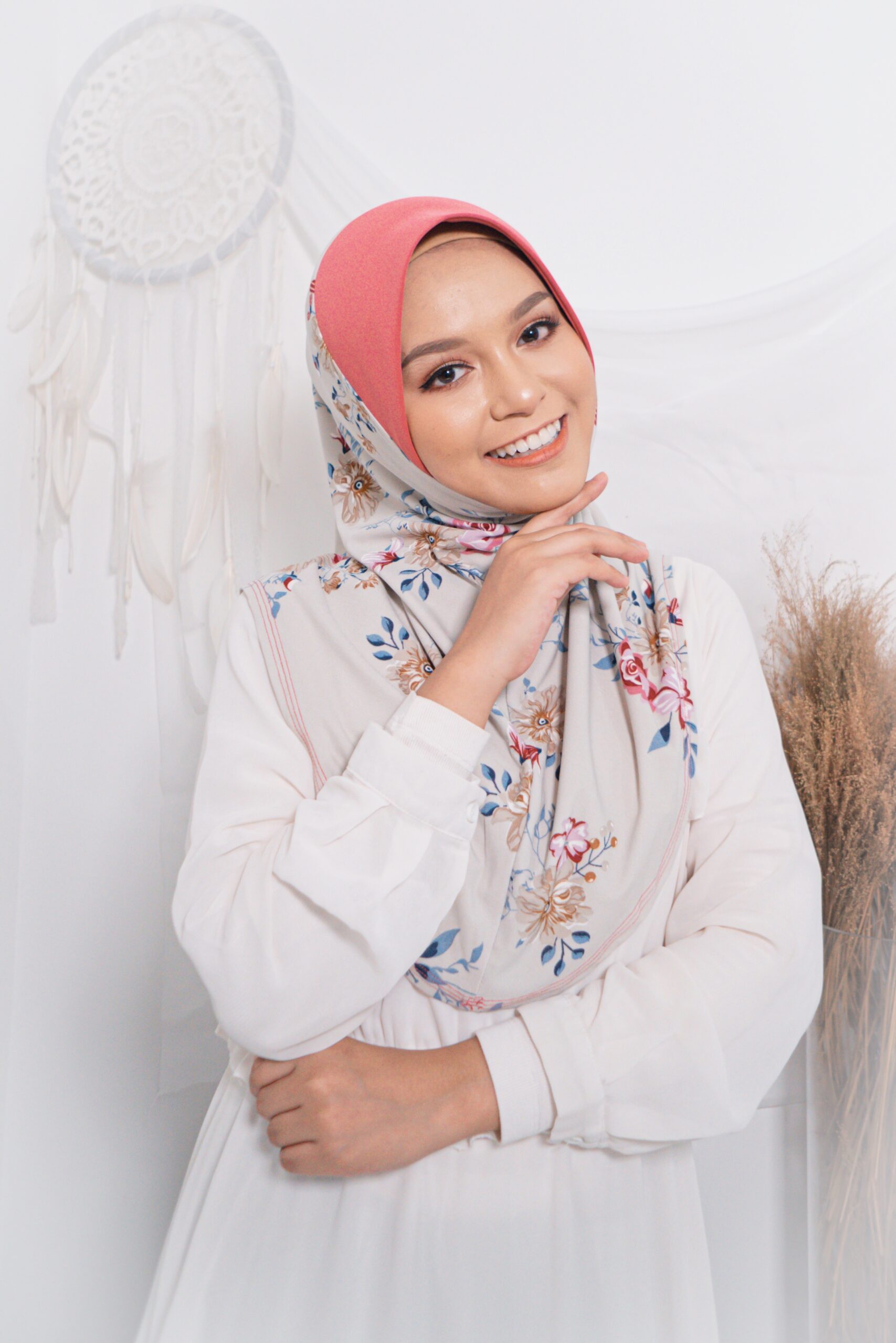Tudung Sarung Mia Mauve Camelia