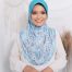 Tudung Sarung Mia Turquoise Pinky Pakis