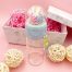 UNICORN GLASS BOTTLE BLUE 