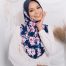 Tudung Sarung Mia Midnight Peony