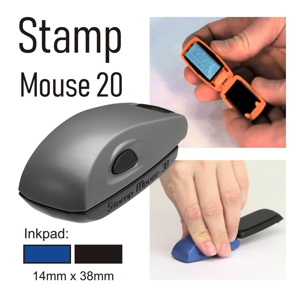 COLOP STAMP MOUSE 20 SELF INK RUBBER STAMP