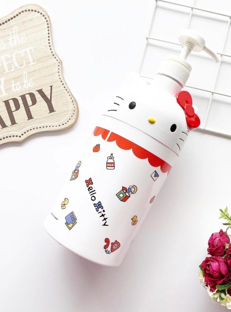 Hello Kitty Pump Bottle - LARGE RED