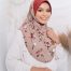 Tudung Sarung Mia Maroon Daffodi