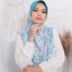 Tudung Sarung Mia Turquoise Pinky Pakis