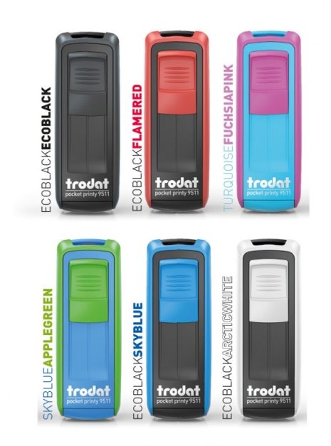 TRODAT POCKET PRINTY  9512 SELF INK RUBBER STAMP