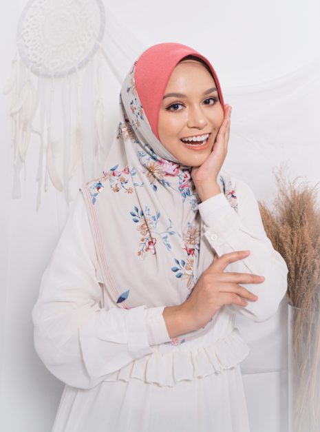 Tudung Sarung Mia Mauve Camelia