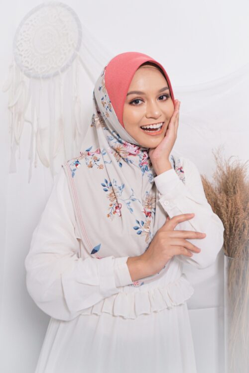 Tudung Sarung Mia Mauve Camelia