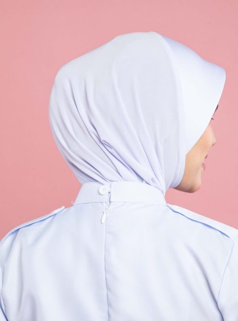 PENOLONG PEGAWAI PERUBATAN (PPP) MATERNITY UNIFORM - (ONE SET TOP & PANT) WHITE