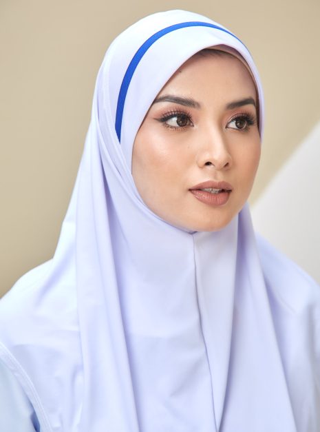 Tudung Soft Awning Half Scuba Jururawat (M) - CLEARANCE