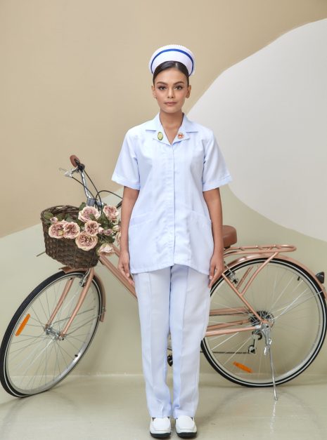 SHORT SLEEVE NURSE TOP (BAJU SAHAJA) - CLEARANCE