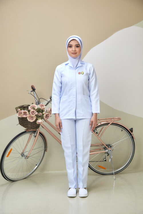 LONG SLEEVE NURSE TOP (BAJU SAHAJA) - CLEARANCE