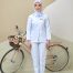 LONG SLEEVE NURSE TOP (BAJU SAHAJA) - CLEARANCE